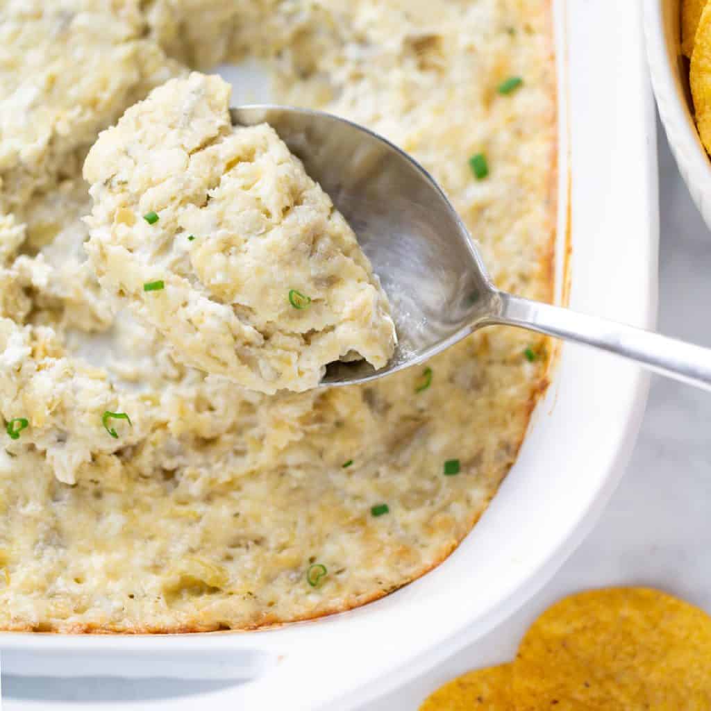 The Best Hot Artichoke Dip Meaningful Eats