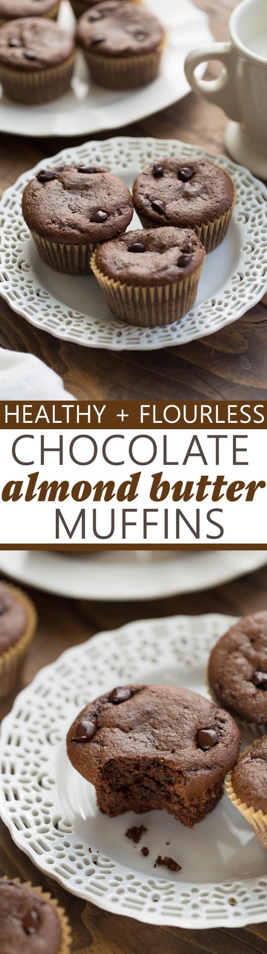 Healthy Chocolate Almond Butter Muffins {Gluten-Free ...
